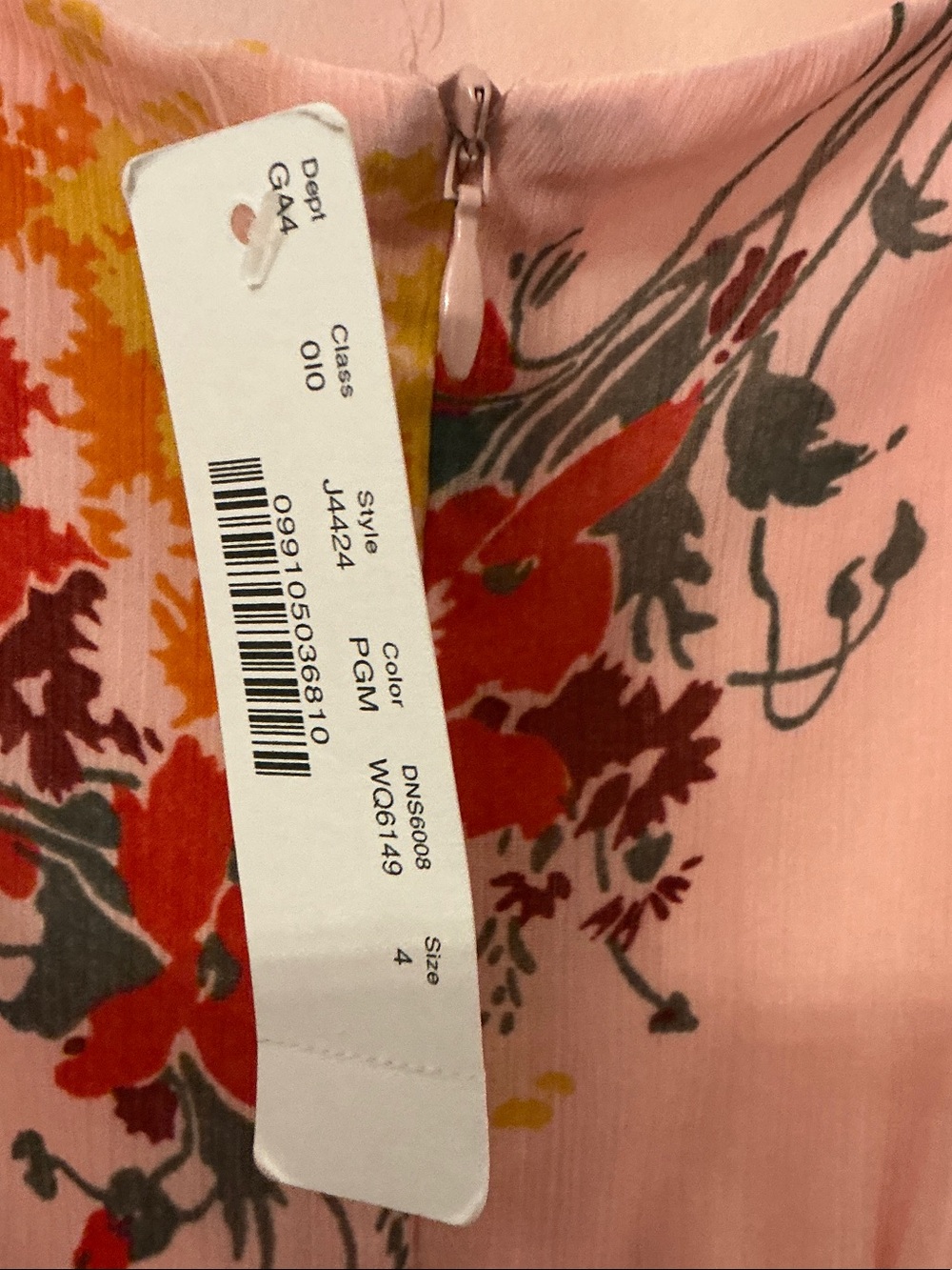 J. Crew Pink Floral Maxi Dress - Picture 5 of 5